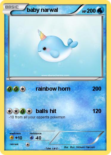 Pokemon baby narwal