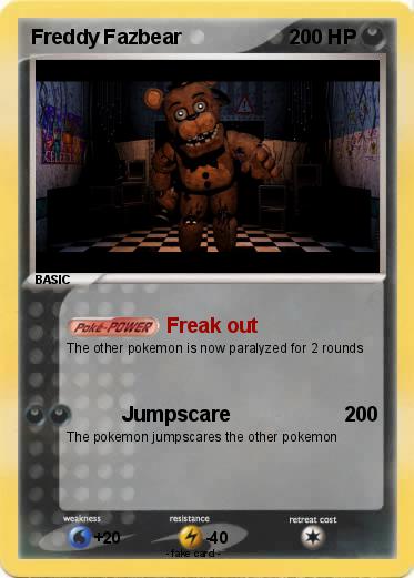 Pokemon Freddy Fazbear