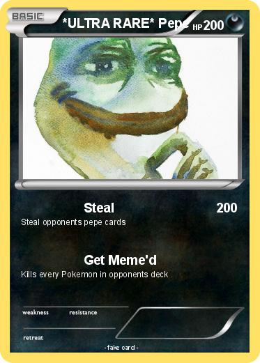 Pokemon *ULTRA RARE* Pepe
