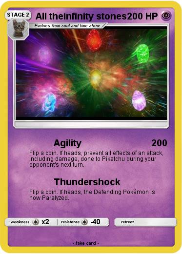Pokemon All theinfinity stones
