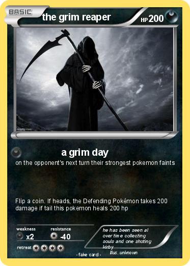Pokemon the grim reaper