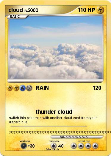 Pokemon cloud