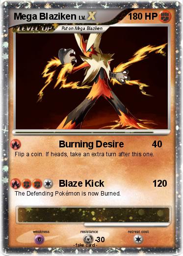Pokemon Mega Blaziken