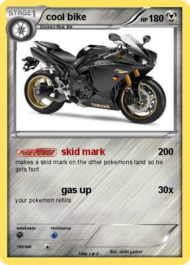 Pokemon cool bike