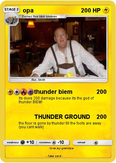 Pokemon opa