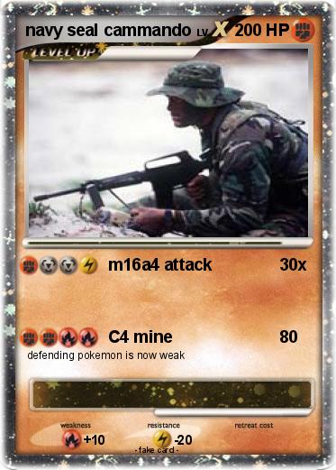 Pokemon navy seal cammando
