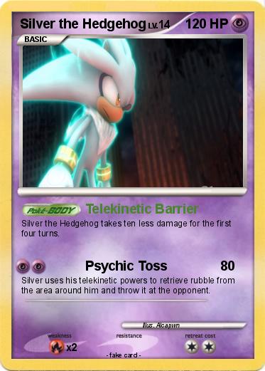 Pokemon Silver the Hedgehog