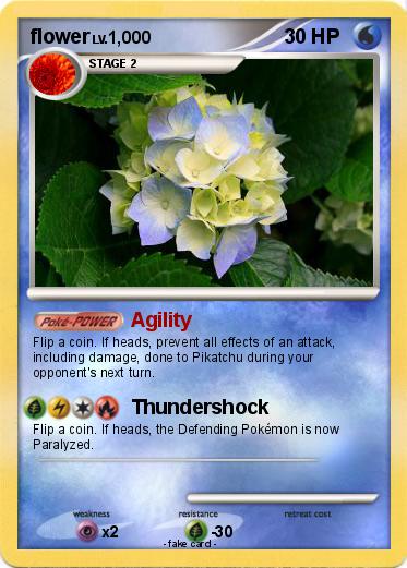 Pokemon flower