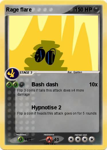 Pokemon Rage flare