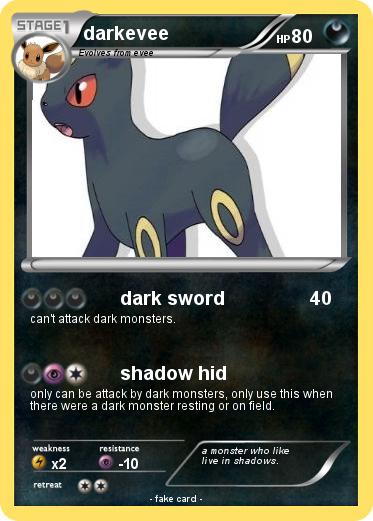 Pokemon darkevee