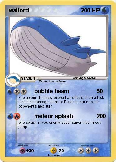 Pokemon wailord