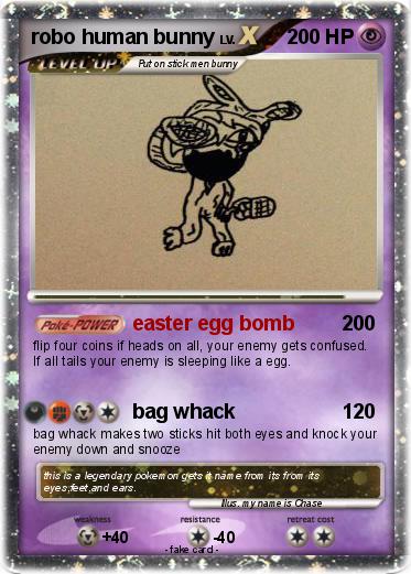 Pokemon robo human bunny