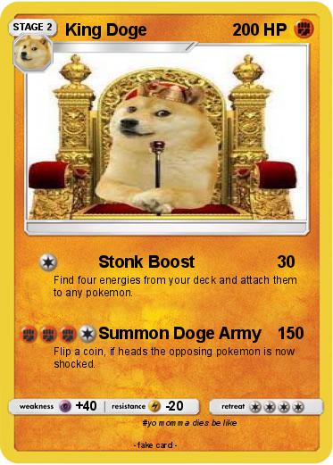 Pokemon King Doge
