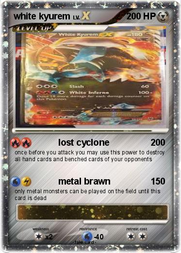 Pokemon white kyurem
