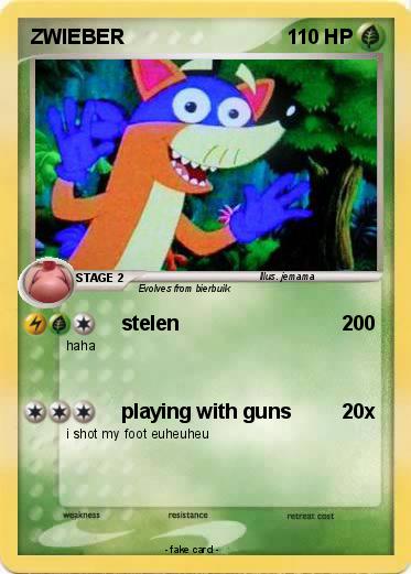 Pokemon ZWIEBER