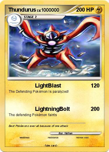 Pokemon Thundurus