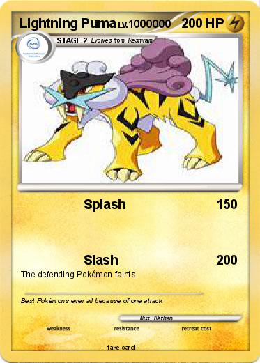 Pokemon Lightning Puma