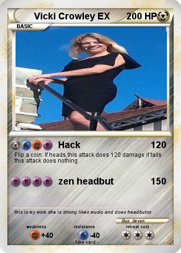 Pokemon Vicki Crowley EX