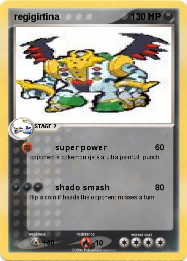 Pokemon regigirtina