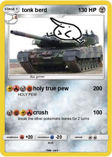 Pokemon tonk berd