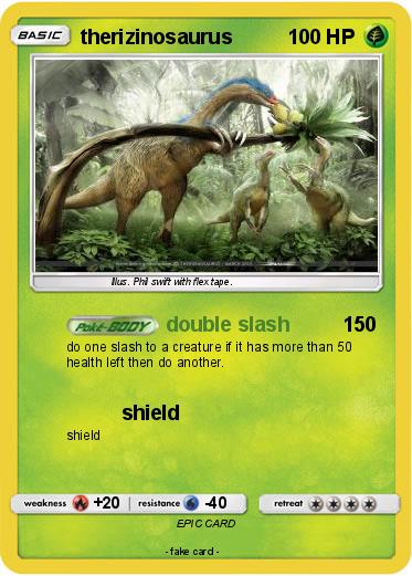 Pokemon therizinosaurus