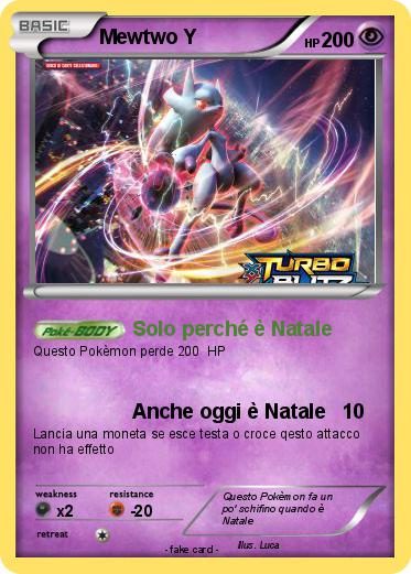 Pokemon Mewtwo Y