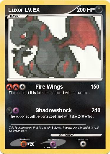 Pokemon Luxor LV.EX