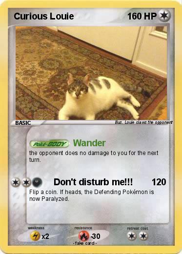 Pokemon Curious Louie
