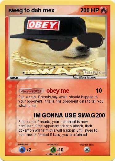 Pokemon sweg to dah mex