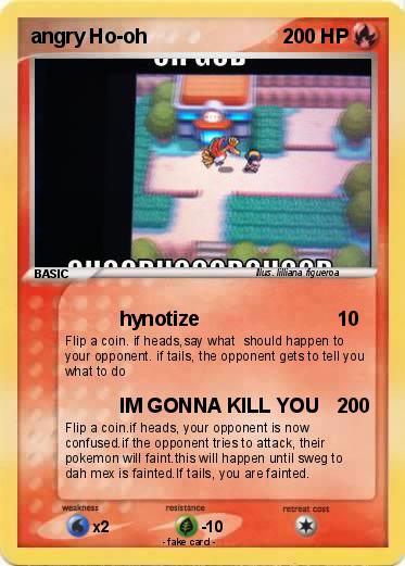 Pokemon angry Ho-oh