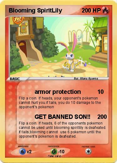 Pokemon Blooming SpiritLily