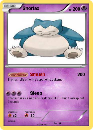 Pokemon Snorlax