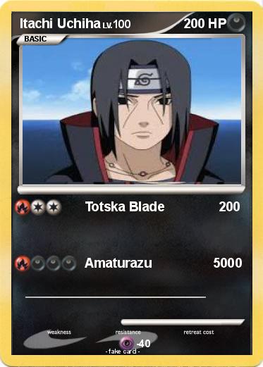 Pokemon Itachi Uchiha