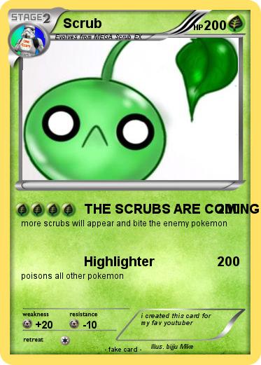 Pokemon Scrub