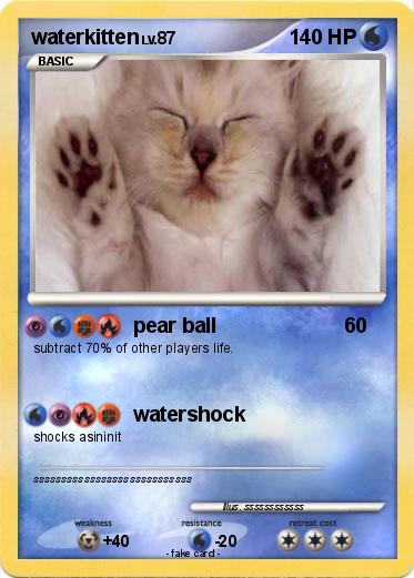 Pokemon waterkitten