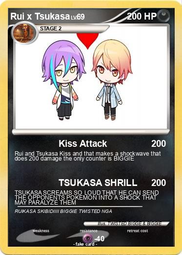 Pokemon Rui x Tsukasa