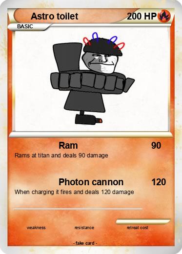 Pokemon Astro toilet