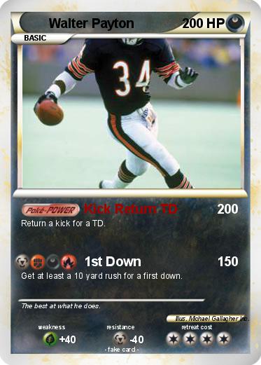 Pokemon Walter Payton