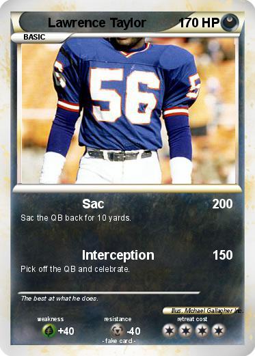 Pokemon Lawrence Taylor
