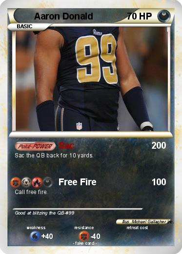 Pokemon Aaron Donald