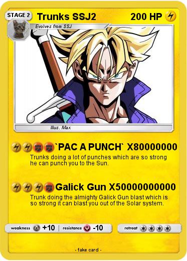 Pokemon Trunks SSJ2
