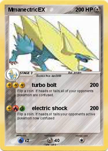 Pokemon MmanectricEX