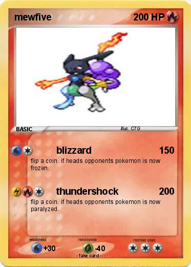 Pokemon mewfive