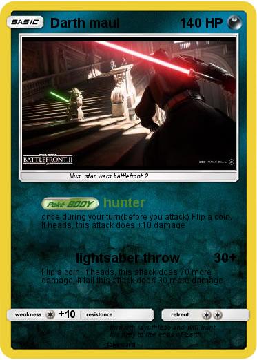 Pokemon Darth maul