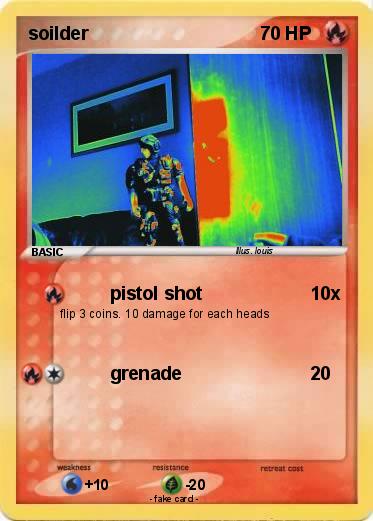 Pokemon soilder