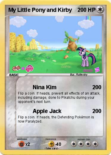 Pokemon My Little Pony and Kirby
