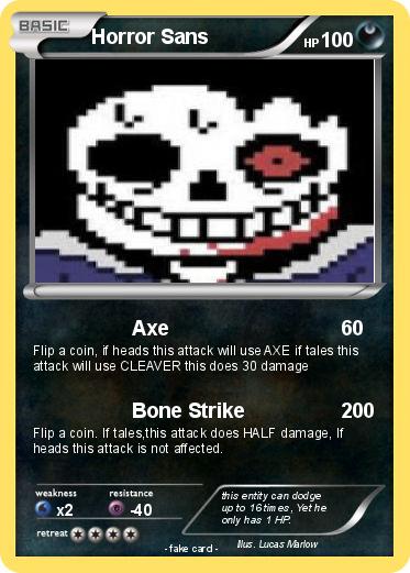 Pokemon Horror Sans