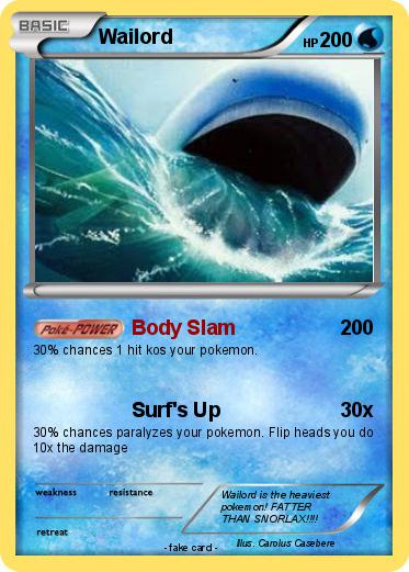 Pokemon Wailord