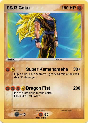 Pokemon SSJ3 Goku