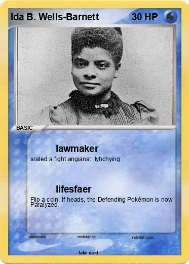 Pokemon Ida B. Wells-Barnett